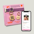 Load image into Gallery viewer, Tailr Classic QR Code ID Tag