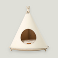 Load image into Gallery viewer, Pet teepee for dog and cats to rest.