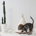 Load image into Gallery viewer, Pet teepee for dog and cats to rest.