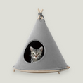 Load image into Gallery viewer, Pet teepee for dog and cats to rest.