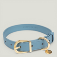 Cargar la imagen en la vista de la galería, Life Dog Collar in Blue – Nala's Pet Boutique