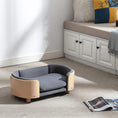 Cargar la imagen en la vista de la galería, Scandinavian Style Bed back view – Nala's Pet Boutique