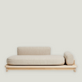 Load image into Gallery viewer, The Linden Day Bed brings luxurious comfort and style to your pet's relaxation. Its modern design is accompanied by a high-density foam cushion that ensures the cushion's shape is preserved for long-term use while optimally supporting the animal's body.