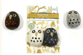 Load image into Gallery viewer, Two felted owl toys with packaging labeled 'karma' on a white background