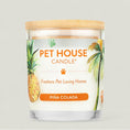 Load image into Gallery viewer, Piña Colada - Pet-safe soy candle made with 100% plant-based wax. Neutralizes odors, burns clean, and fills your home with inviting, toxin-free fragrance.
