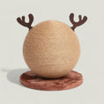 Load image into Gallery viewer, This great toy is perfect for alleviating stress and making playtime even more fun! Utilizing dense, breathable, and non-toxic material, this completely handmade scratching ball's sturdy construction is perfect for your cat's claws and will stand up to playtime all year round.