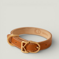 Cargar la imagen en la vista de la galería, ROMA Collar in Brown – Nala's Pet Boutique