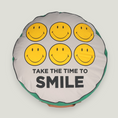 Load image into Gallery viewer, Smiley Cushion side view – Nala's Pet Boutique