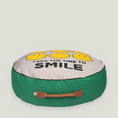 Load image into Gallery viewer, Smiley Cushion detail view – Nala's Pet Boutique