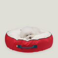 Load image into Gallery viewer, Smiley Cushion lifestyle photo – Nala's Pet Boutique