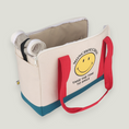 Load image into Gallery viewer, Smiley Carrier angle view – Nala's Pet Boutique