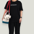 Load image into Gallery viewer, Smiley Carrier close-up – Nala's Pet Boutique