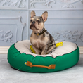 Load image into Gallery viewer, Crafted with luxurious water-repellent cover, this sophisticated cushion provides your beloved pup with a comfortable resting spot and unmistakable style.