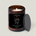 Load image into Gallery viewer, Stinky Dog – Pet Friendly Candle made with 100% natural soy wax and a cotton wick, safe for pets and family. Shredded coconut and fresh blueberry scent naturally neutralizes odors. Clean burn, free from toxins, parabens, and phthalates.