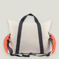 Cargar la imagen en la vista de la galería, orange car seat for pets. back view.