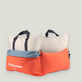 Cargar la imagen en la vista de la galería, orange car seat for pets. front view.