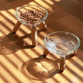 Load image into Gallery viewer, Oreo Glass Table - Nala's Pet Furniture Boutique