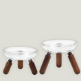 Load image into Gallery viewer, Oreo Glass Table - Nala's Pet Furniture Boutique