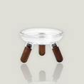 Load image into Gallery viewer, Oreo Glass Table - Nala's Pet Furniture Boutique