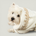 Cargar la imagen en la vista de la galería, Bunny Bathrobe in Pebot Photoroom – Nala's Pet Boutique
