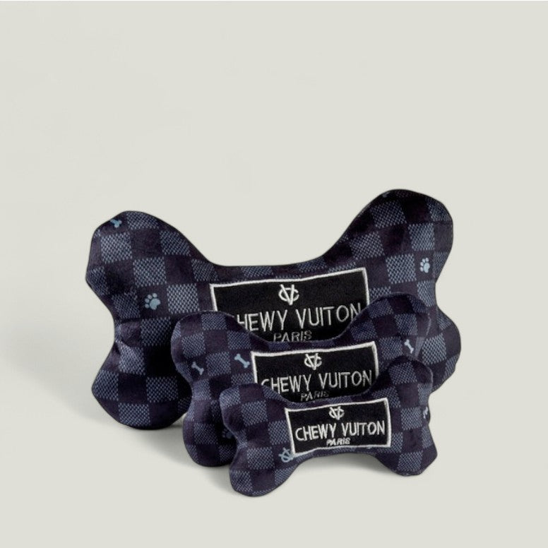 Chewy Vuiton Black Checker - Nala's Pet Furniture Boutique
