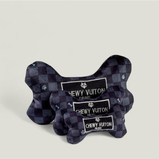 Chewy Vuiton Black Checker - Nala's Pet Furniture Boutique