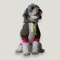 Load image into Gallery viewer, Multicolored hoodie made with a soft terry in polyester cotton.
