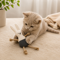 Load image into Gallery viewer, Bunny Rope Cat Toy
