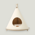 Load image into Gallery viewer, Pet teepee for dog and cats to rest.
