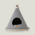 Load image into Gallery viewer, Pet teepee for dog and cats to rest.
