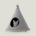 Load image into Gallery viewer, Pet teepee for dog and cats to rest.
