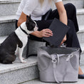 Load image into Gallery viewer, Elva is a versatile bag suitable for carrying pets and as personal purse
