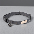 Cargar la imagen en la vista de la galería, FuzzYard Life Cat Collar - Soft cotton cat collar with matte black hardware and bell. Adjustable 20–30 cm for a secure, comfortable fit. Available in multiple colors from FuzzYard Life’s premium pet accessory range.

