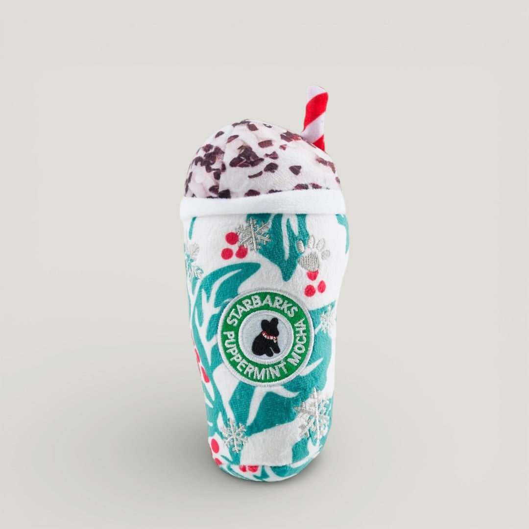 Starbarks Puppermint Mocha – Holly Print – Nala's Pet Boutique