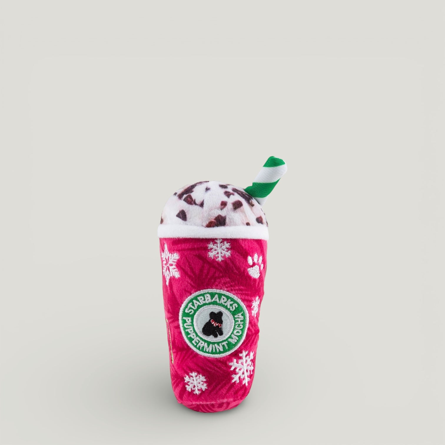 Starbarks Puppermint Mocha detail view – Nala's Pet Boutique