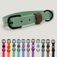 Load image into Gallery viewer, Tailr Two-Tone Waterproof BioThane Dog Collar
