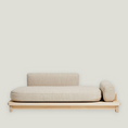 Cargar la imagen en la vista de la galería, The Linden Day Bed brings luxurious comfort and style to your pet's relaxation. Its modern design is accompanied by a high-density foam cushion that ensures the cushion's shape is preserved for long-term use while optimally supporting the animal's body. 
