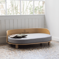 Load image into Gallery viewer, The Loue day bed is the essence of sophisticated design, combining an original shape with modern colors and unique materials. 
