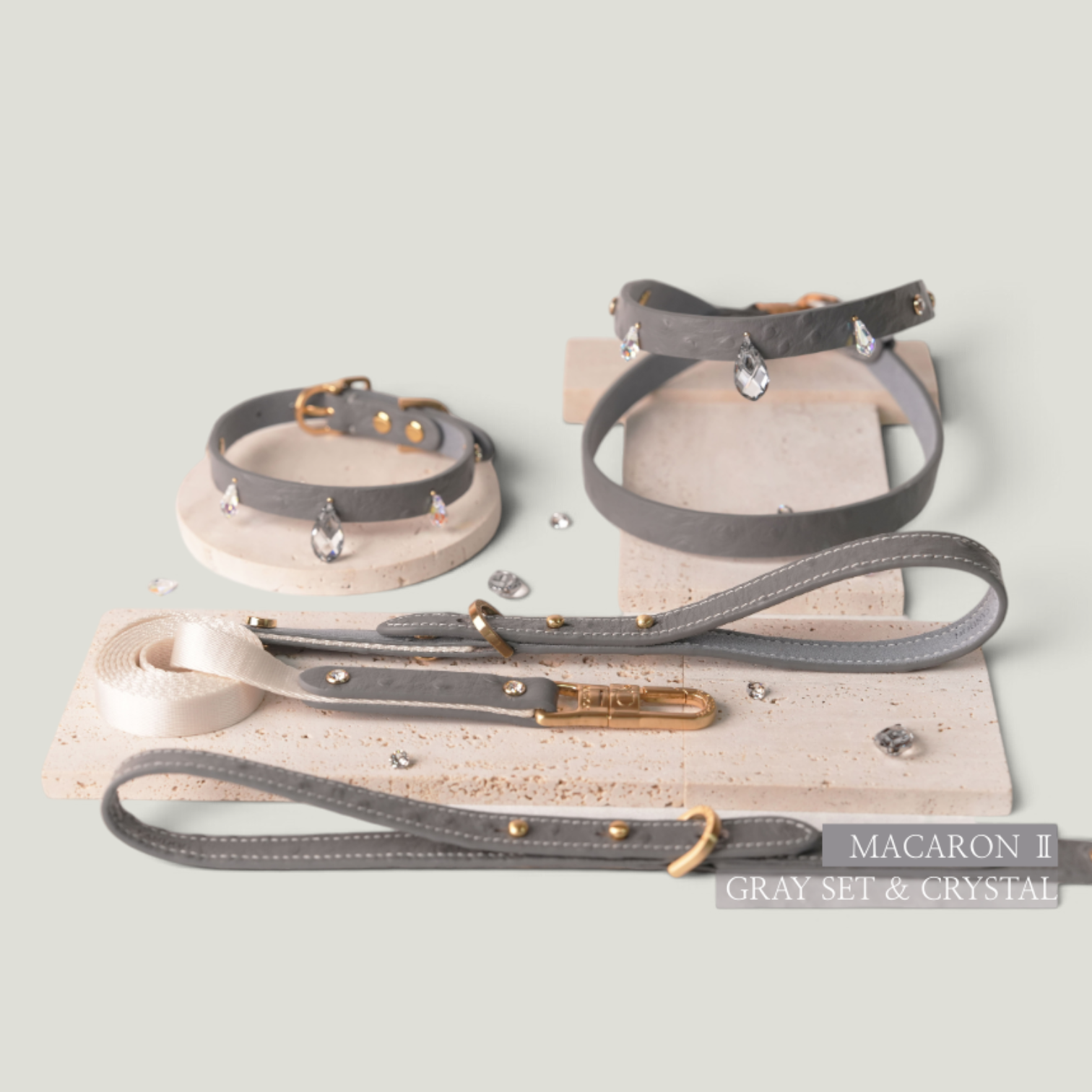 Macaron II-C Crystal Collar