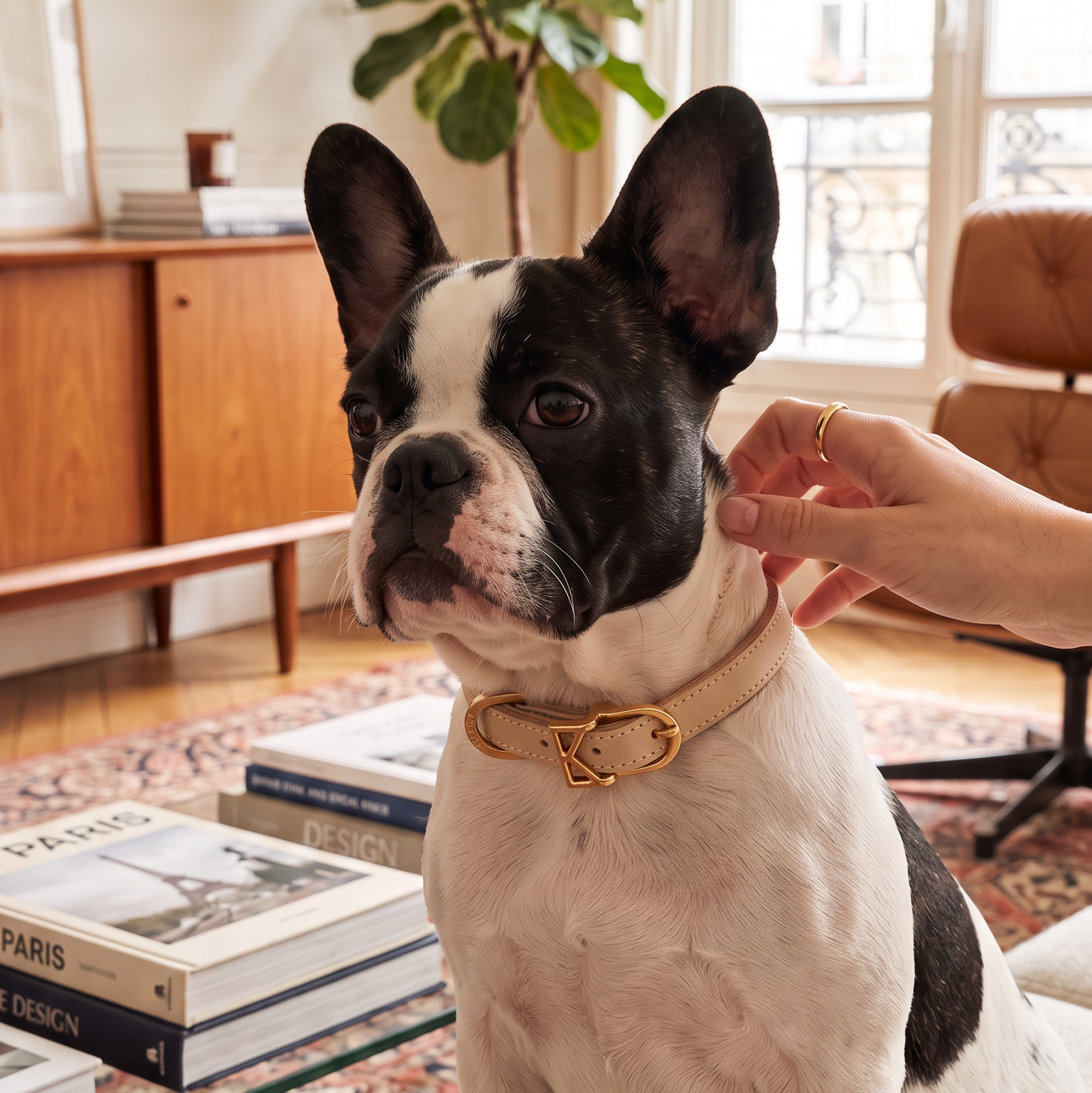 MACARON Leather Collar