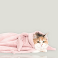 Cargar la imagen en la vista de la galería, Multifunctional towel made of microfiber, can also be used as a cozy hoodie or a warm blanket for dogs and cats.
