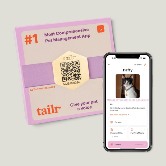 Etiqueta para mascotas Tailr Slide