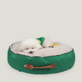 Load image into Gallery viewer, Crafted with luxurious water-repellent cover, this sophisticated cushion provides your beloved pup with a comfortable resting spot and unmistakable style. 
