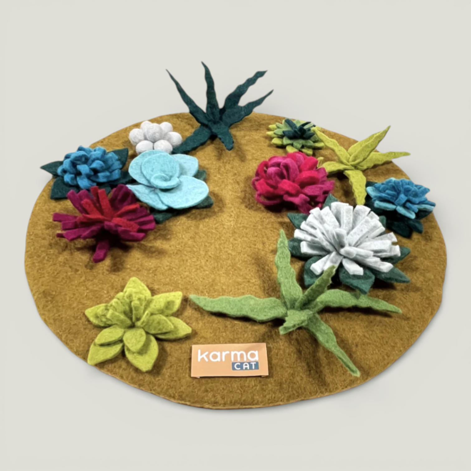 Succulents Activity Mat side view – Nala's Pet Boutique