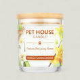 Load image into Gallery viewer, Vanilla Sandalwood - Pet-safe soy candle made with 100% plant-based wax. Neutralizes odors, burns clean, and fills your home with inviting, toxin-free fragrance.
