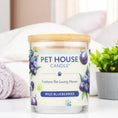 Load image into Gallery viewer, Wild Blueberries - Pet-safe soy candle made with 100% plant-based wax. Neutralizes odors, burns clean, and fills your home with inviting, toxin-free fragrance.
