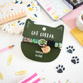 Cargar la imagen en la vista de la galería, Guscat Klimt Artist Cat Collar
