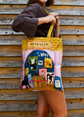 Cargar la imagen en la vista de la galería, Meowseum Cat Tote Bag
