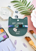 Cargar la imagen en la vista de la galería, Clawed Monet Artist Cat Collar
