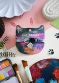 Cargar la imagen en la vista de la galería, Clawed Monet Artist Cat Collar
